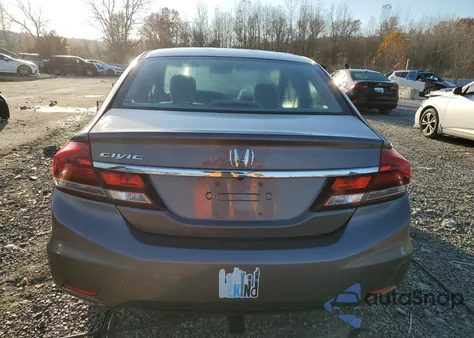 2015 Honda Civic Lx из США, поврежденный, VIN 19XFB2F50FE106936